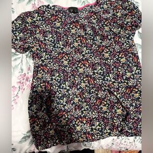 Floral babydoll top